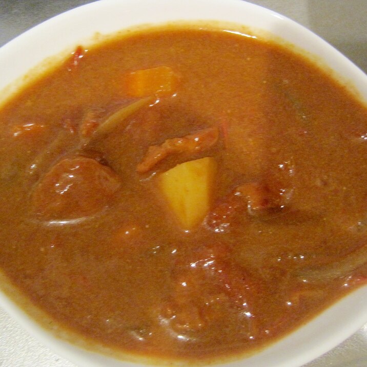 トマトたっぷりチキンカレー